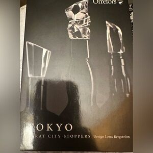 Orrefors Carat City Stopper Tokyo
